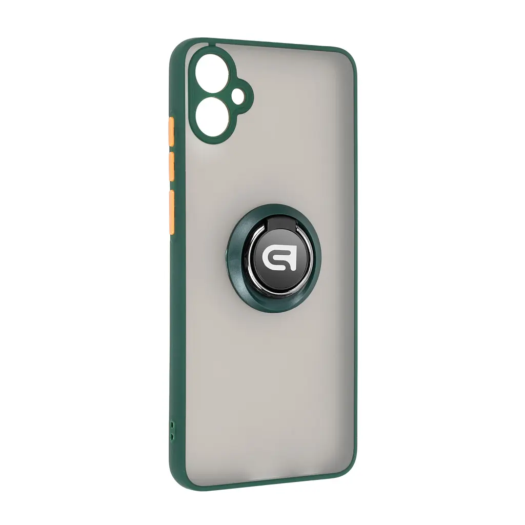 Чохол ArmorStandart Frosted Matte Ring для Samsung A05 (A055) Dark Green