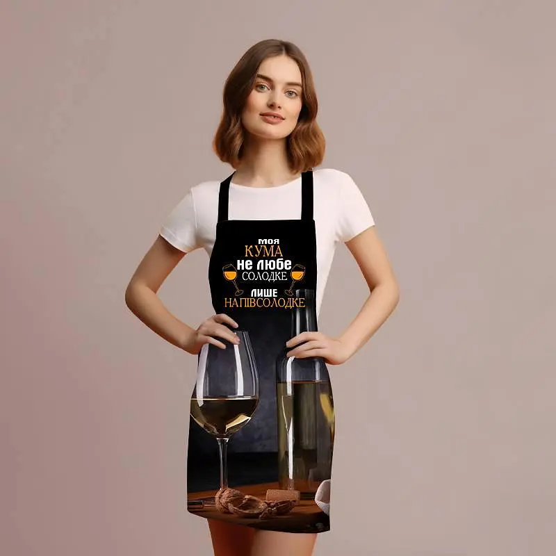 Фартух 3D Напівсолодке для куми 4175 17572 80х60х24 см - фото 2