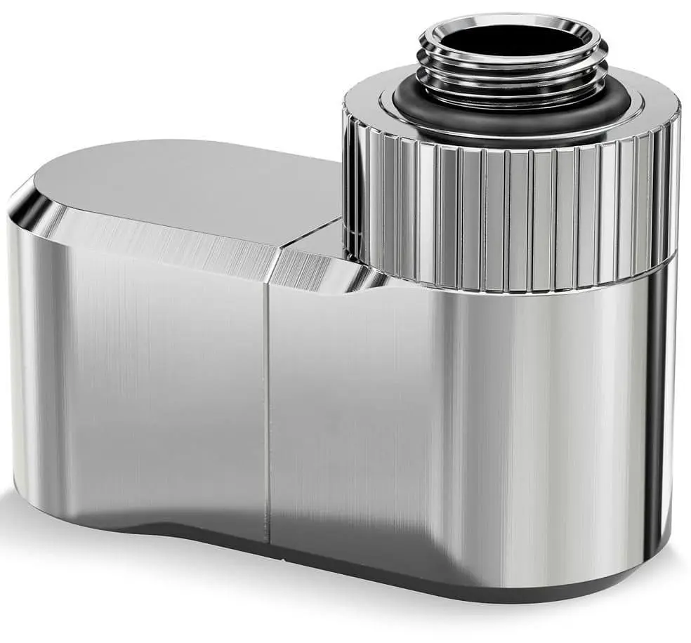 Фітинг для СВО Ekwb EK-Quantum Torque Double Rotary Offset 28 - Nickel (3831109893456) - фото 2