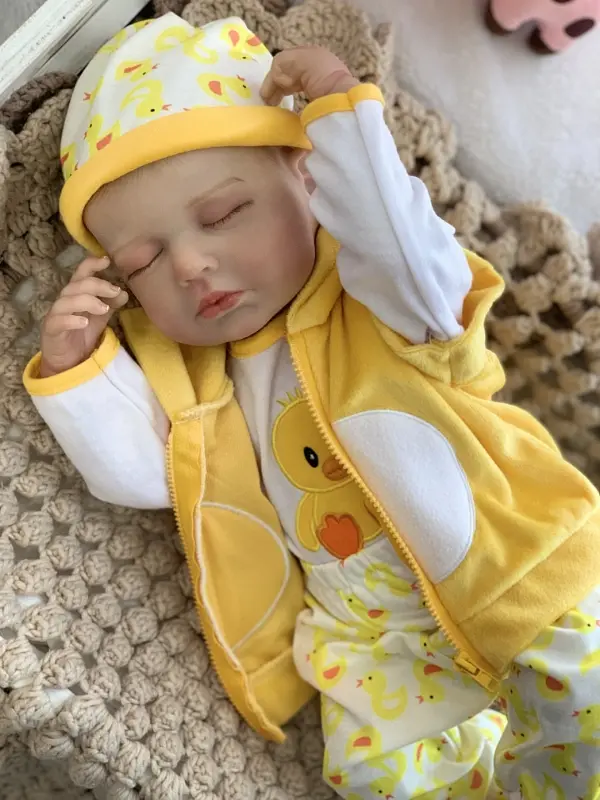 Колекційна силіконова лялька реборн дитина reborn анатомічний новонароджений хлопчик Reborn Dolls det0018886 - фото 2