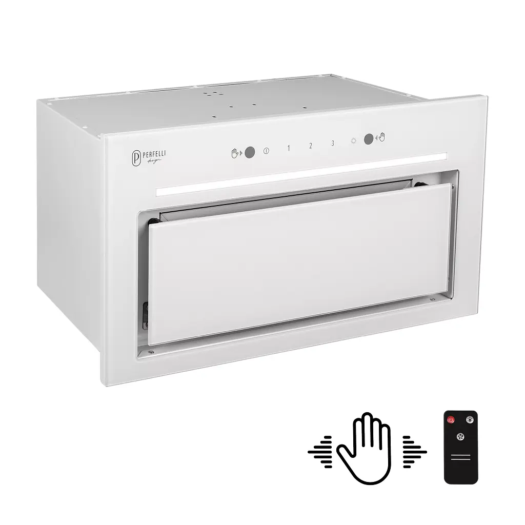 Витяжка повновбудована Perfelli Design Filini 5 Bianco - фото 2