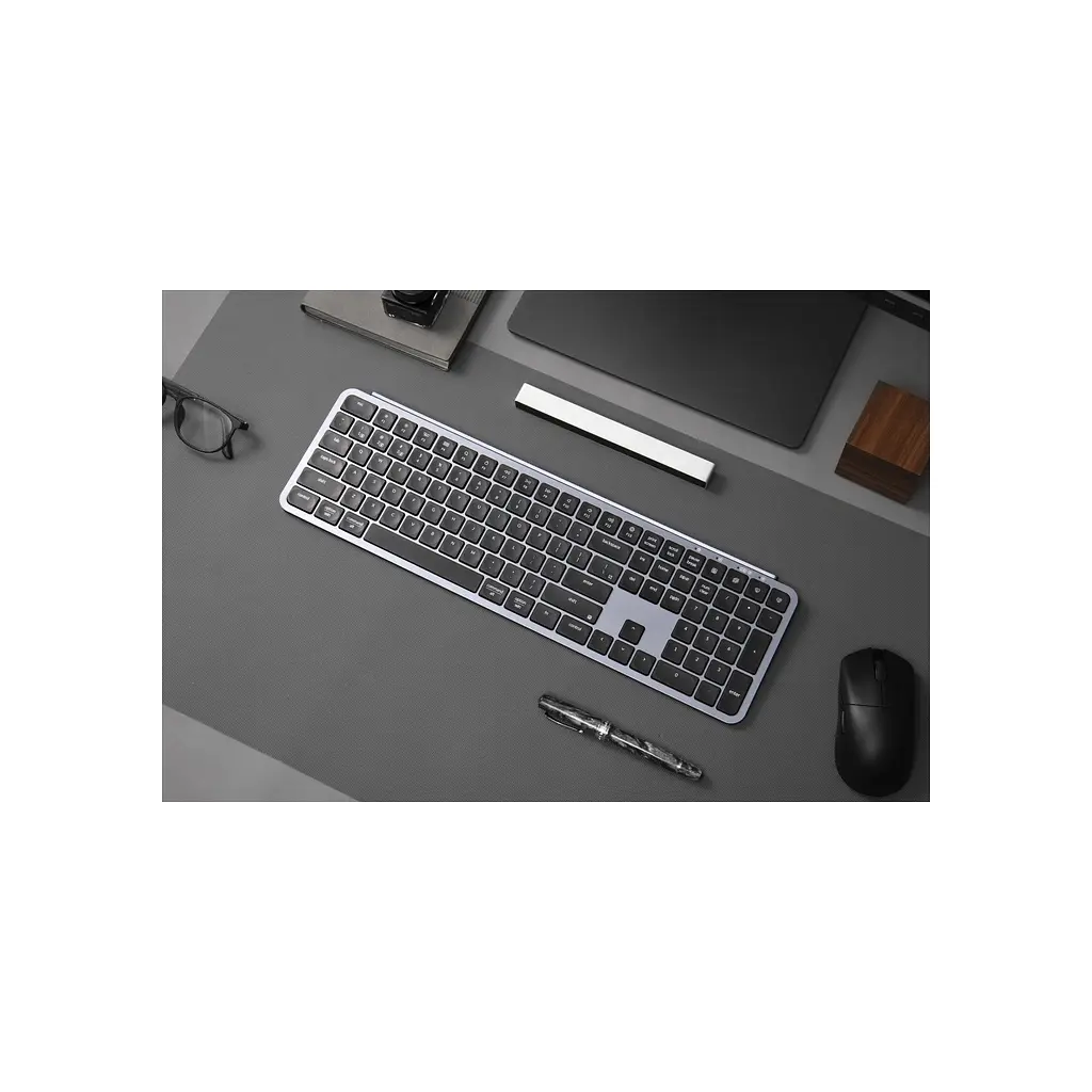 Клавіатура Keychron B6 Pro Wireless/Bluetooth/USB UA Space Gray (B6P-K1-UA) - фото 7