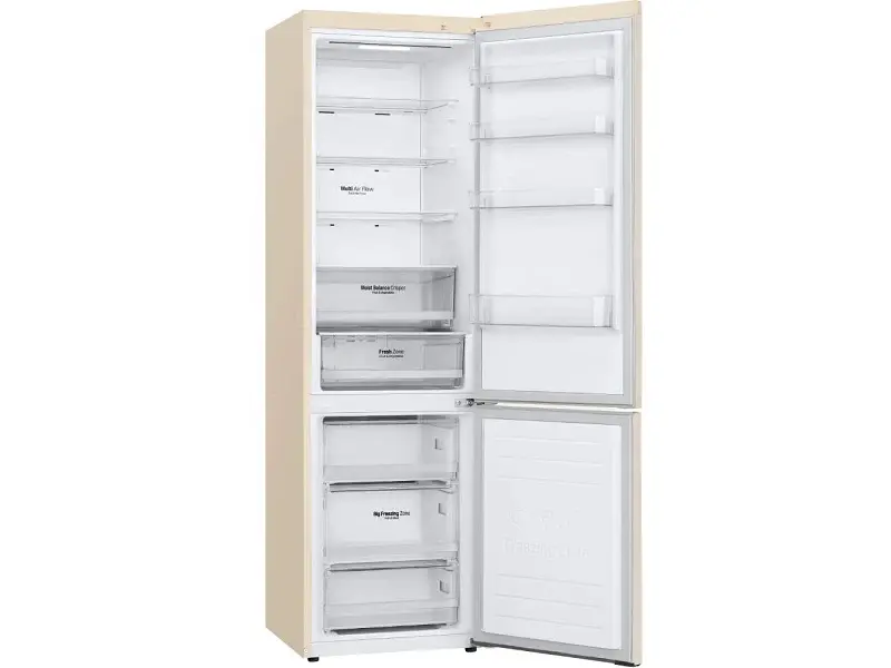 Холодильник з морозильною камерою LG GC-B509MEWM - фото 4