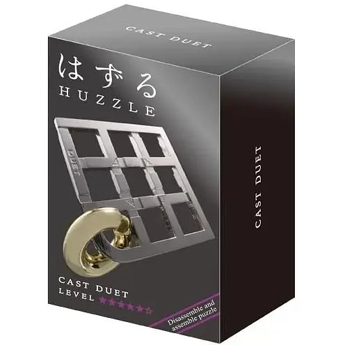 Головоломка Huzzle Duet (Дуэт) Cast Puzzle 5 звезд 473769 - фото 3