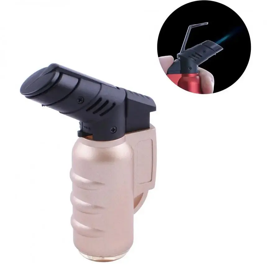 Запальничка Star №701 газова турбо полум'я Gold (10733) - фото 2