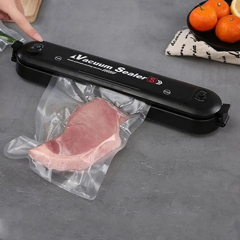 Вакуумний пакувальник Vacuum Sealer S зварювач пакетів вакууматор для герметизації - фото 2