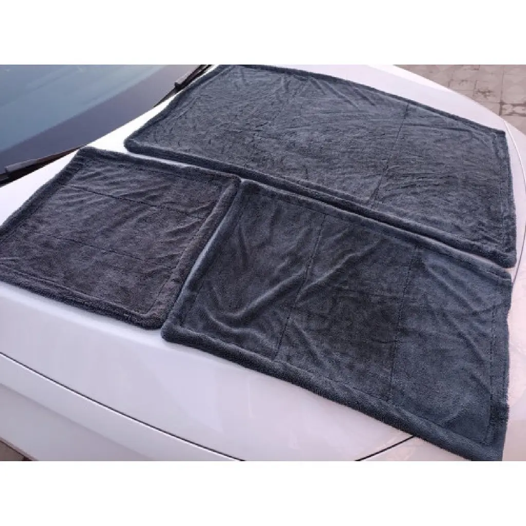 Рушник для сушіння авто Мікрофібра 40х40 мм 1200g/m2 JYM - фото 4