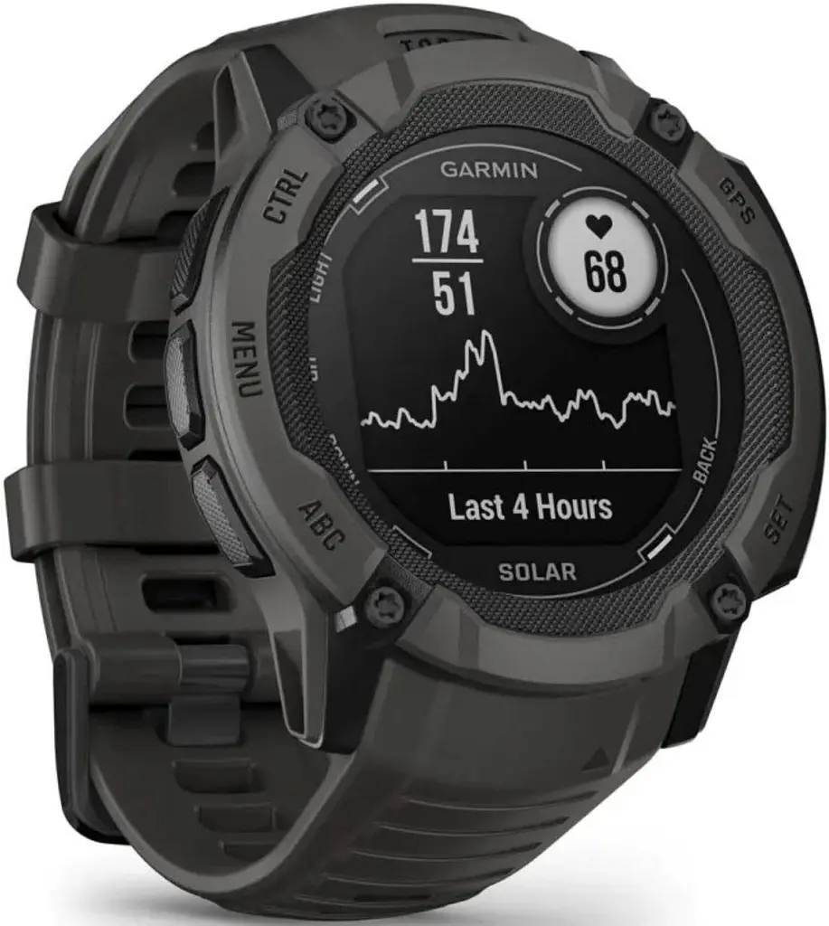 Смарт-годинник Garmin Instinct 2X Solar Graphite (010-02805-10/00/24) - фото 4
