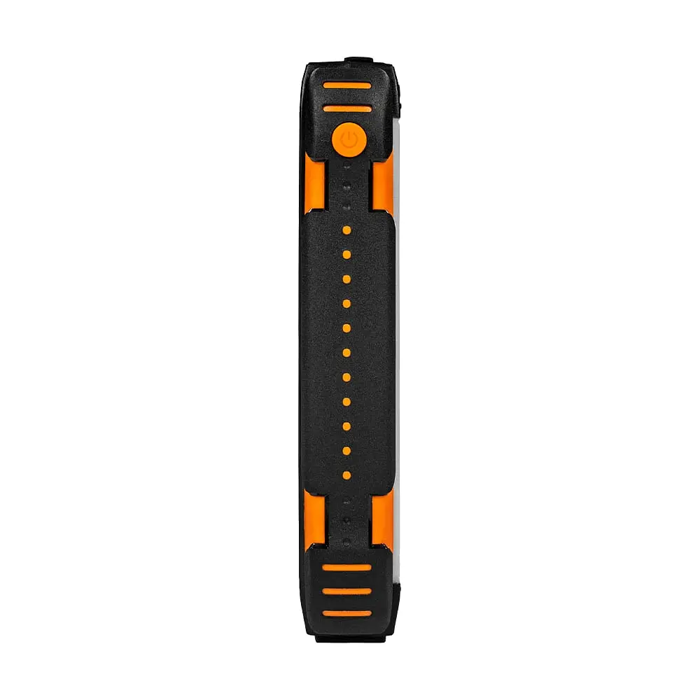 Повербанк з сонячною панеллю 20000mAh Power Bank Kraft KPB-U1820WCS Orange бездротова зарядка (43-00067) - фото 2