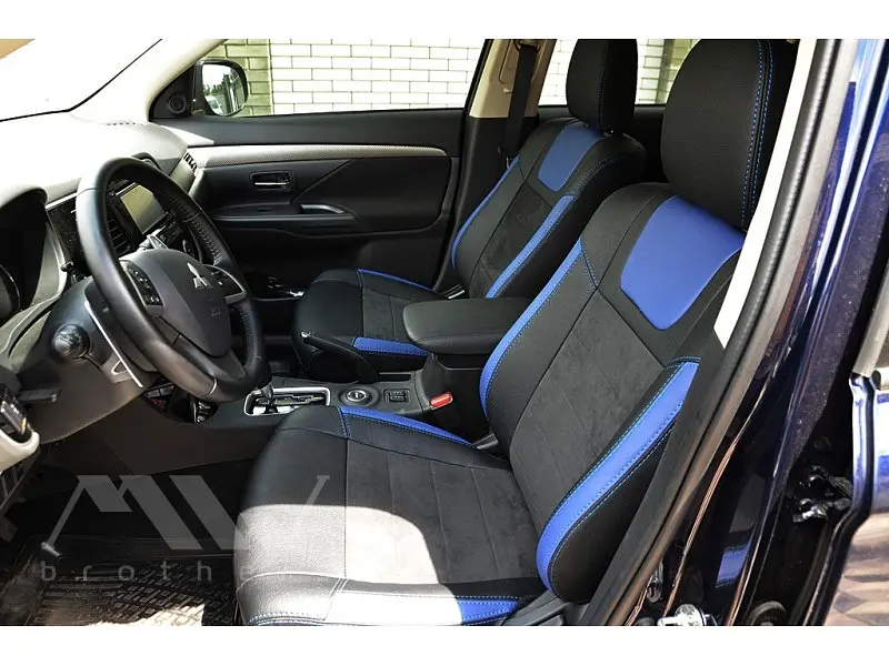 Авточохли модельні MW Brothers для Mitsubishi Outlander III c 2013 - фото 7