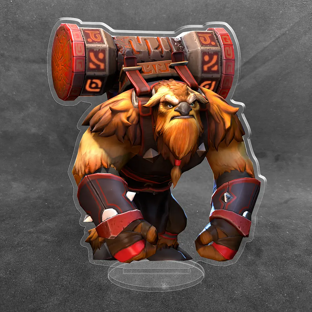 Акрилова колекційна фігурка Dota 2 (Earthshaker)