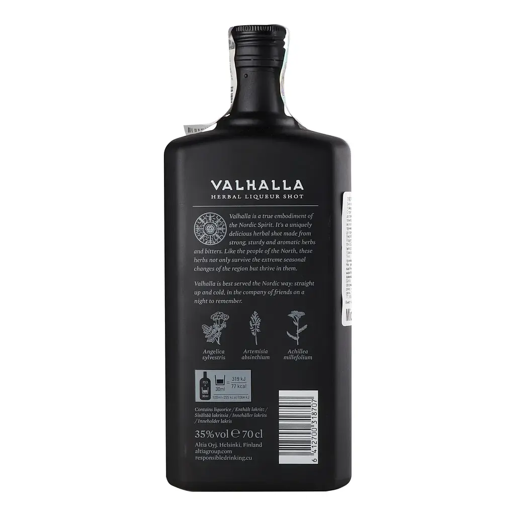 Лікер Valhalla Herb Shot 35% 0.7 л - фото 2