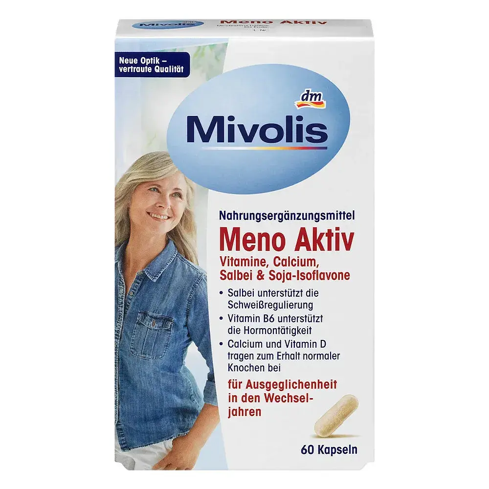Вітамінний комплекс для жінок Mivolis Meno Aktiv 60 капсул