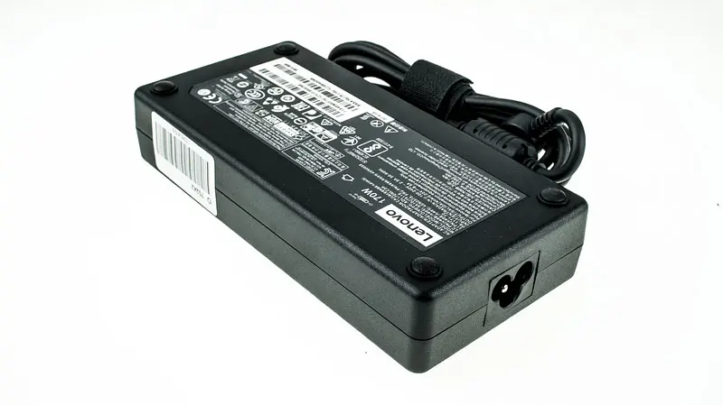 Блок живлення для ноутбука Lenovo 20V, 8.5A, 170W, USB+pin (Square 5 Pin DC Plug), black, Rectangular - фото 2