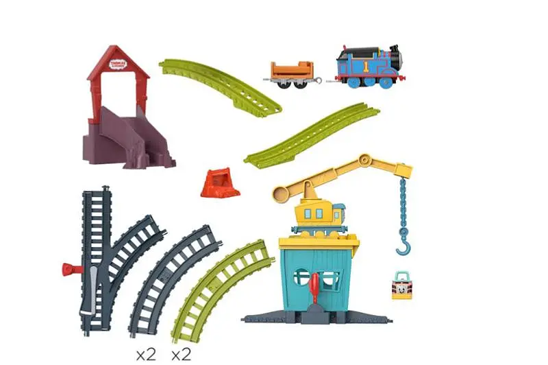 Дитяча залізниця моторизована Томас та його друзі Thomas & Friends Motorized Train Set HDY58 - фото 5