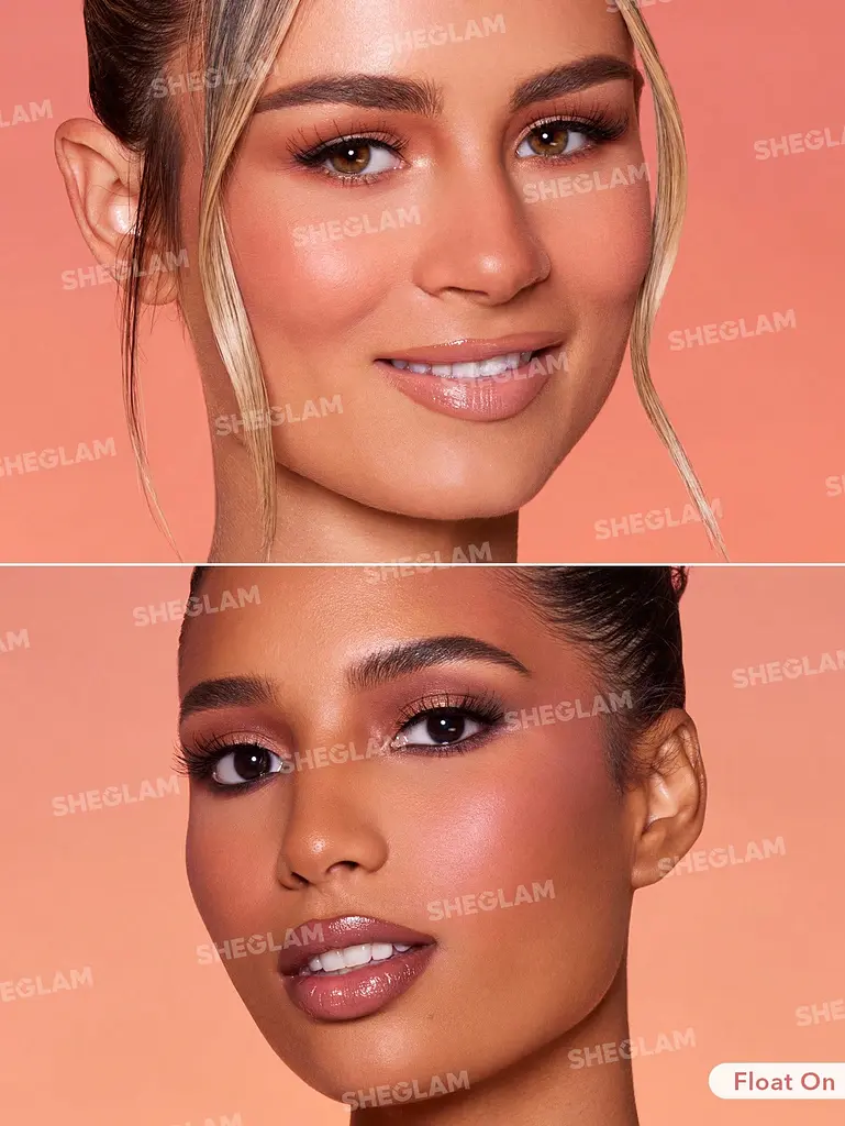 Рідкі матові рум'яна Sheglam Color Bloom Liquid Blush Matte Finish-Float On - фото 2