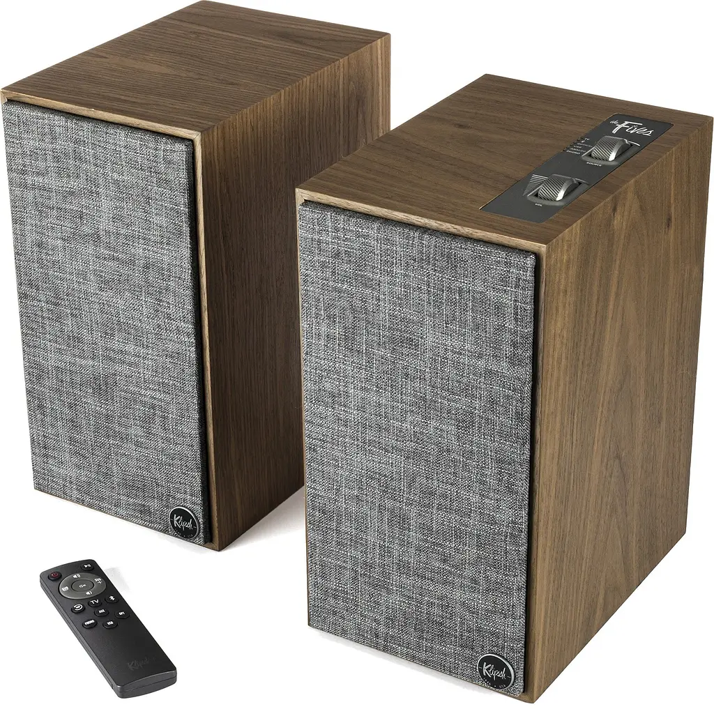 Повна активна мультимедійна акустика Klipsch The Fives Walnut - фото 4