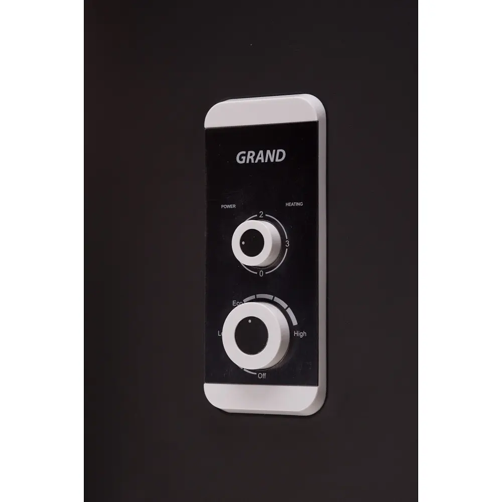 Водонагрівач Willer Grand, 2 кВт, сухий ТЕН, 80 л, вертикальний, прямокутний, чорний матовий (EV80DR) - фото 6