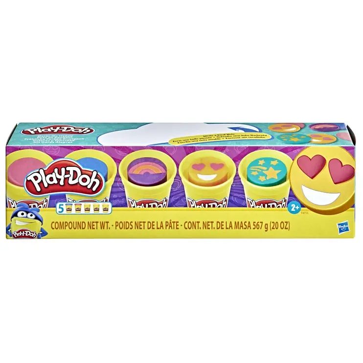 Набір маси для ліплення Hasbro Play-Doh, 5 кольорів (F4715) - фото 2