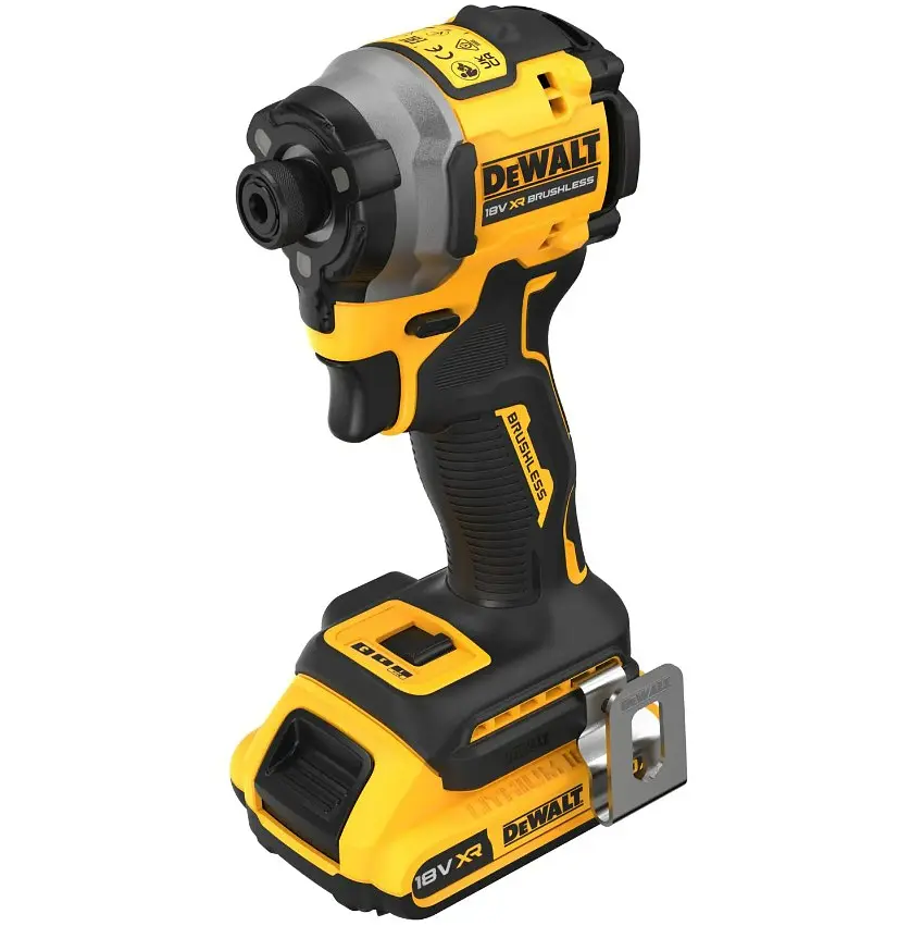 Шурупокрут акумуляторний ударний DeWalt з АКБ та ЗП DCF850D2T - фото 2