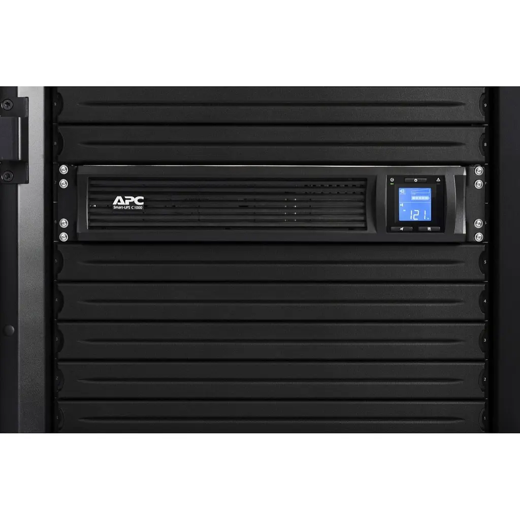 Джерело безперебійного живлення (ДБЖ) APC Smart-UPS C 1000VA 2U LCD 230V (SMC1000I-2UC) [137970] - фото 5