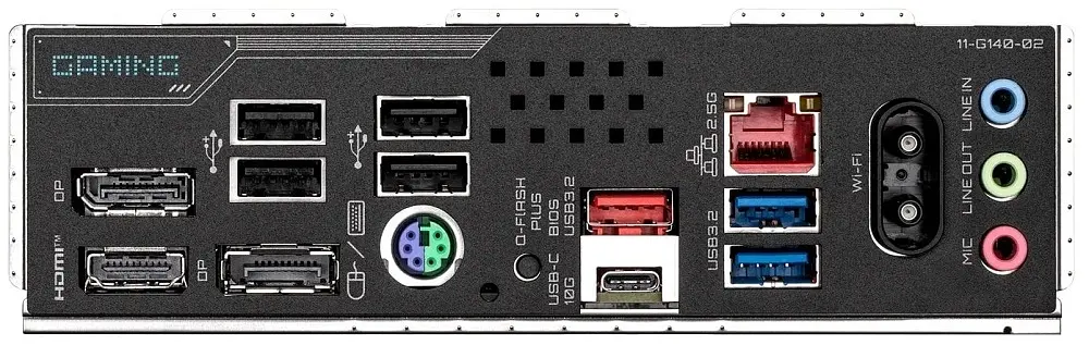 Материнская плата AM5 Gigabyte B850M GAMING X WIFI6E, B850, 4xDDR5, Int.Video (CPU), 4xSATA3, 2xM.2, 1xPCI-E 5.0 x16, 1xPCI-E 3.0 x16, Realtek 7.1, Realtek 2.5GbE, WiFi 6E, Bluetooth 5.3, 7xUSB 3.2 / 8xUSB 2.0, HDMI/2xDP, MicroATX - фото 4