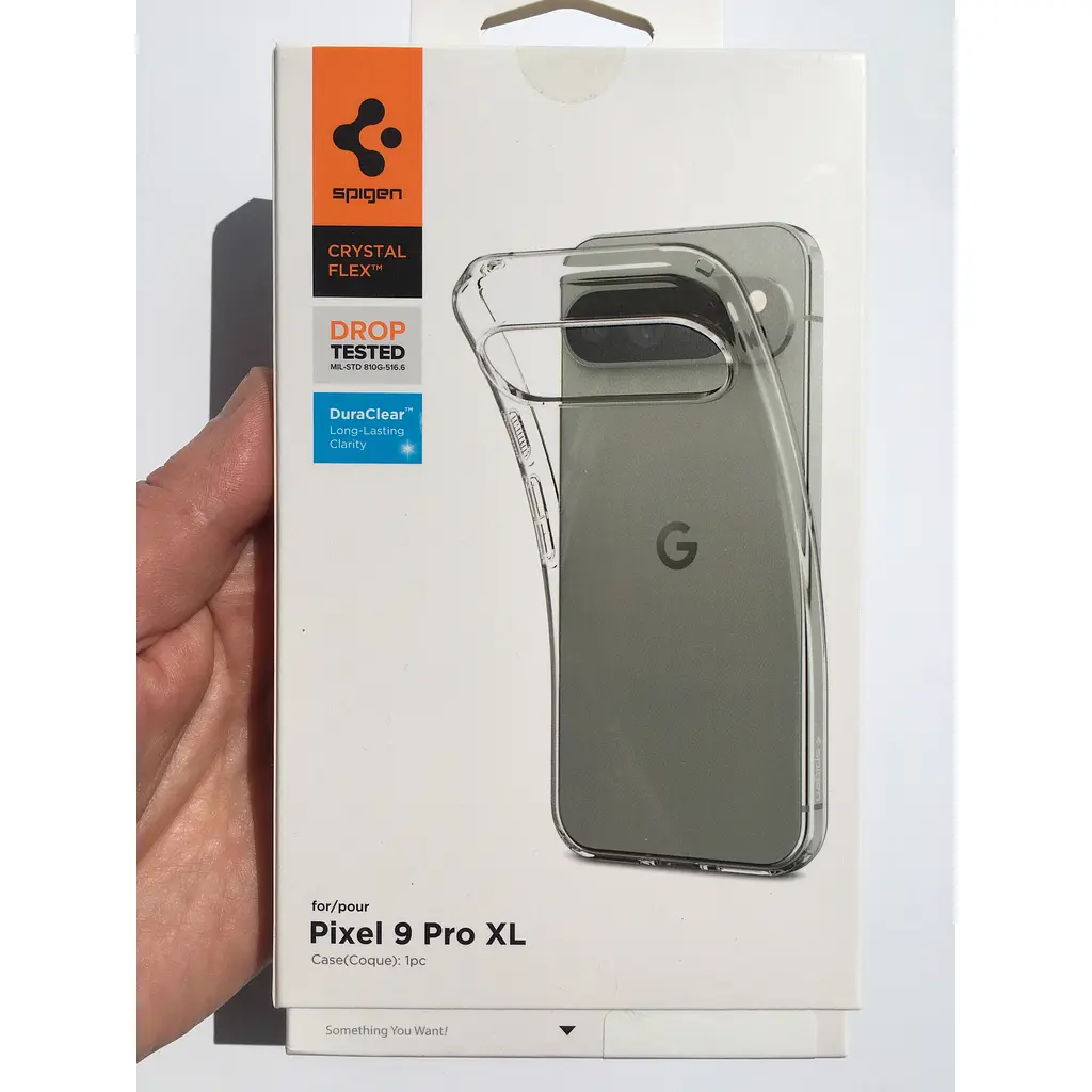 Чехол противоударный Spigen Liquid Crystal Flex для Google Pixel 9 Pro XL (6.8") Clear прозрачный ACS07739 - фото 3