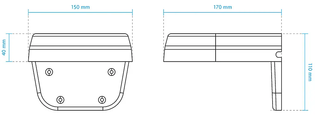 Кронштейн L-shape AM-21A - фото 2