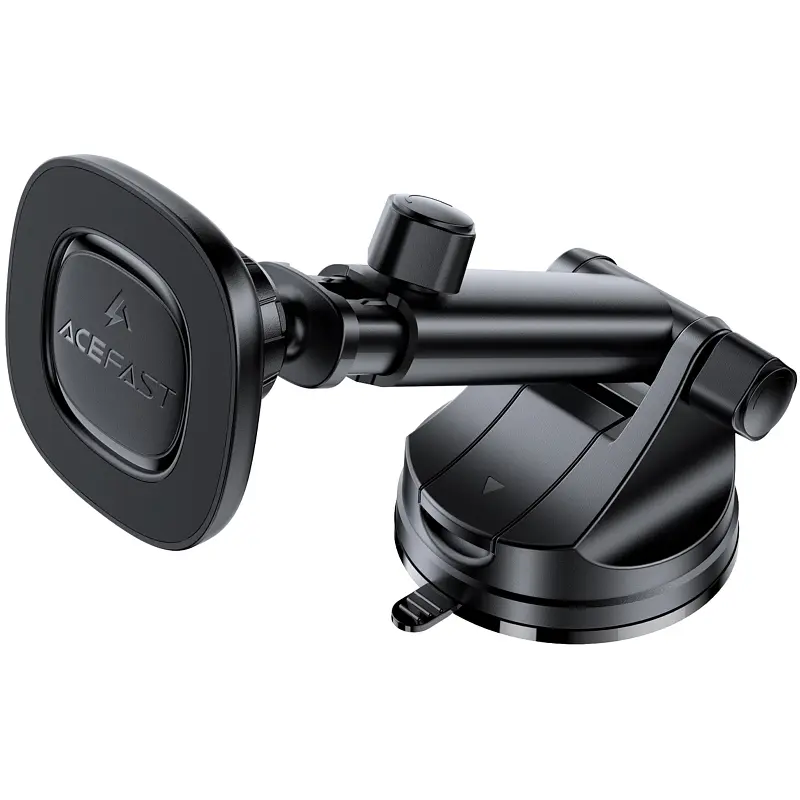 Автотримач з БЗП Acefast D47 Magnetic Charging 15W (center console) Black - фото 5