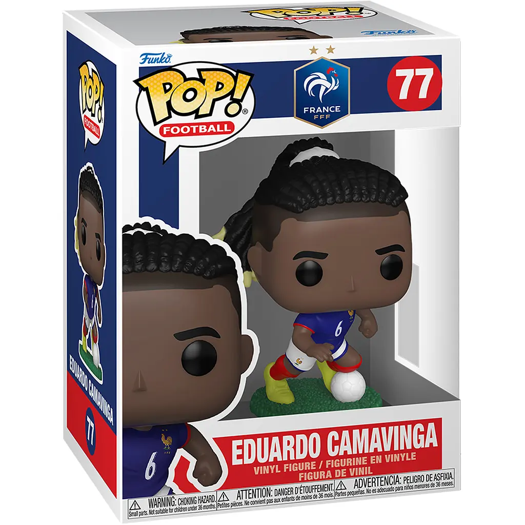 Игровая фигурка Funko POP! Футбол: Франция - Эдуарду Камавинга (92729) - фото 2