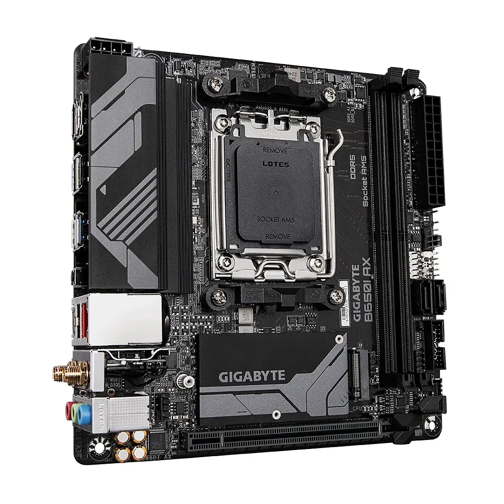 Материнская плата Gigabyte B650I AX Socket AM5 - фото 3