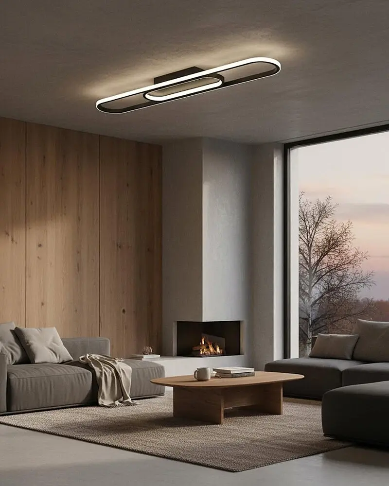 Люстра Goldlux 335197 Cordoba LED 1x26W 4000K 3900Lm IP20 черная - фото 2