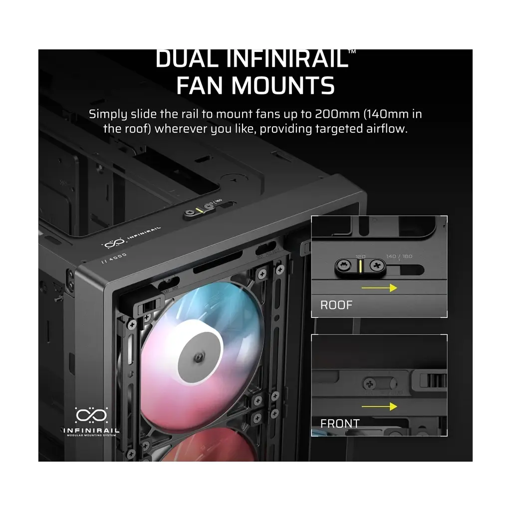 Корпус для ПК Corsair FRAME 4000D LCD RS Performance (CC-9011326-WW) - фото 10