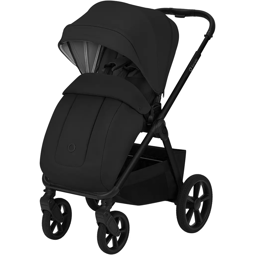 Коляска Lionelo Carmine 3 в 1 Black Onyx (LO-CARMINE 3IN1 BLACK ONYX) - фото 4