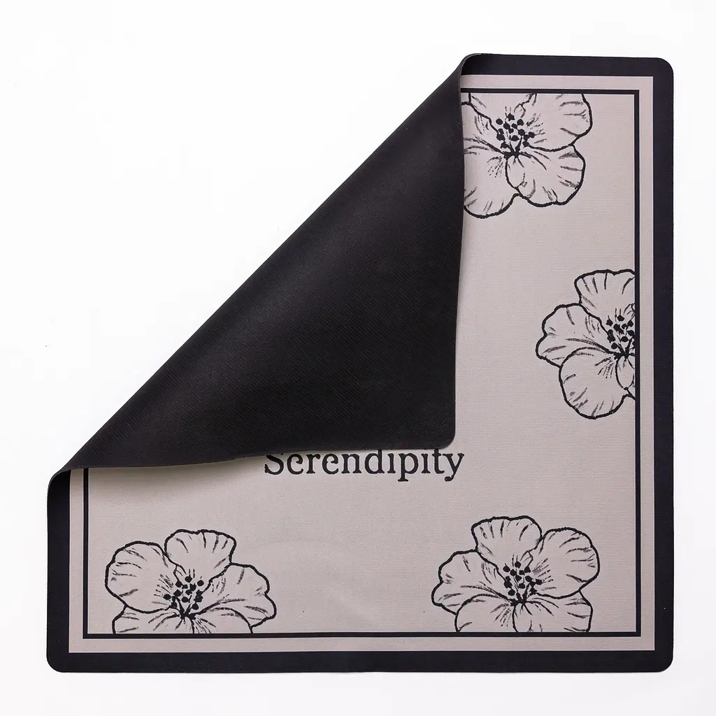 Защитный коврик для стиральной машины из диатомита Serendipity 58×58 (см) коврик для ванной комнаты Yiwu HP-42-17 - фото 3