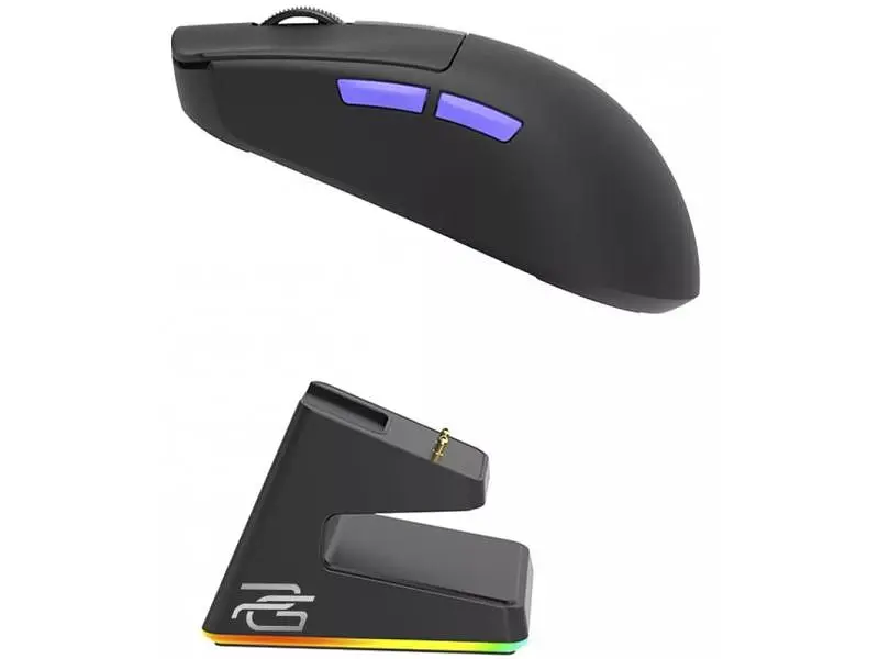 Миша Proove Gaming Jester with Charging Dock Black/Purple (WMJSCD022016) - фото 3