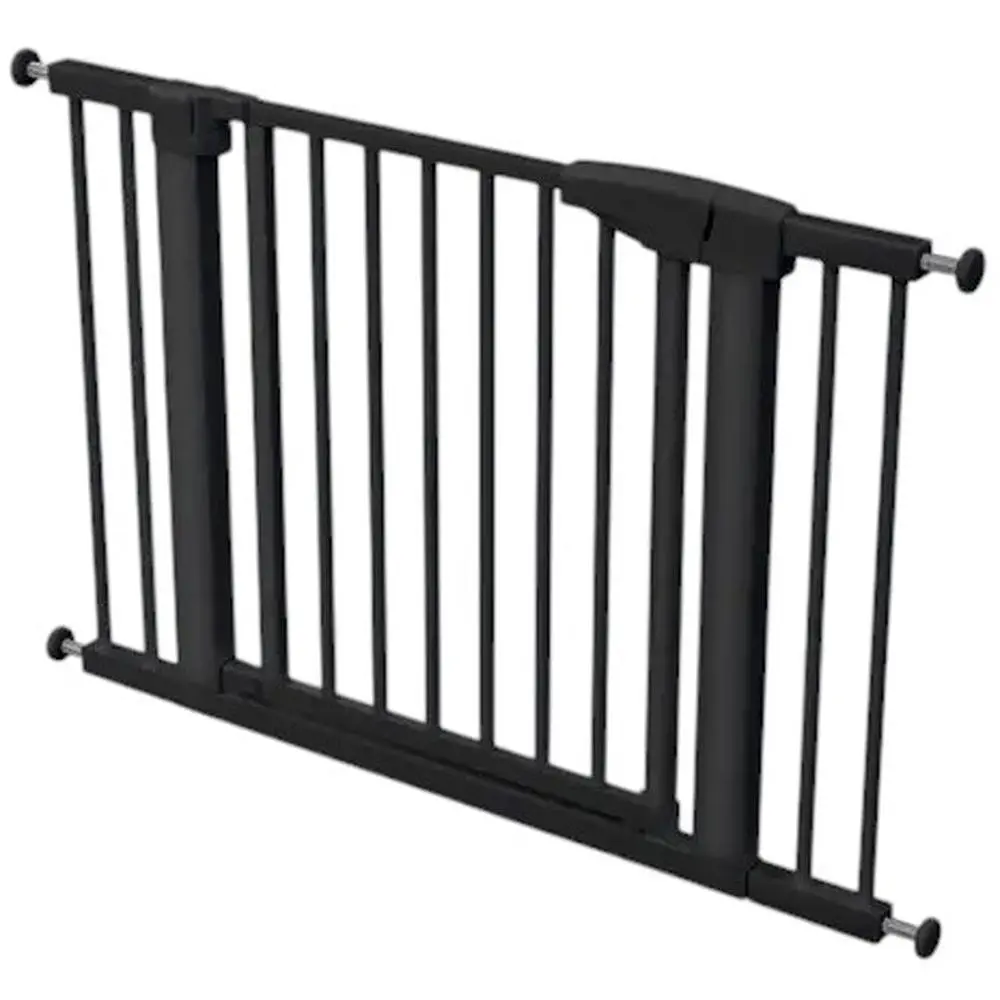 Барьер межкомнатно-лестничный Tulano Guardian 3.0 Black 75-110 см черный - фото 2