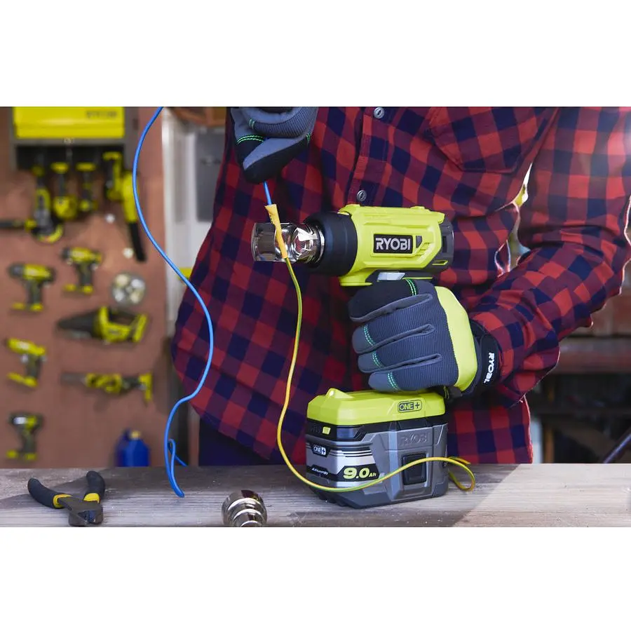 Фен будівельний Ryobi ONE+ R18HG-0 18В без АКБ і ЗУ - фото 3