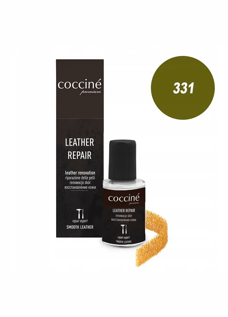 Коректор-реставратор Coccine Leather Repair для шкіри, оливковий, 10 мл