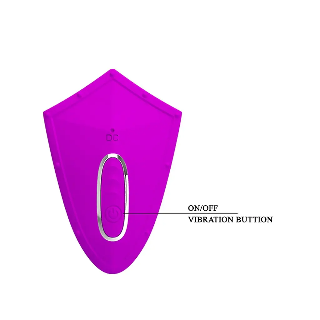 Вибратор Pretty Love Willie 9.7 см фиолетовый - фото 7