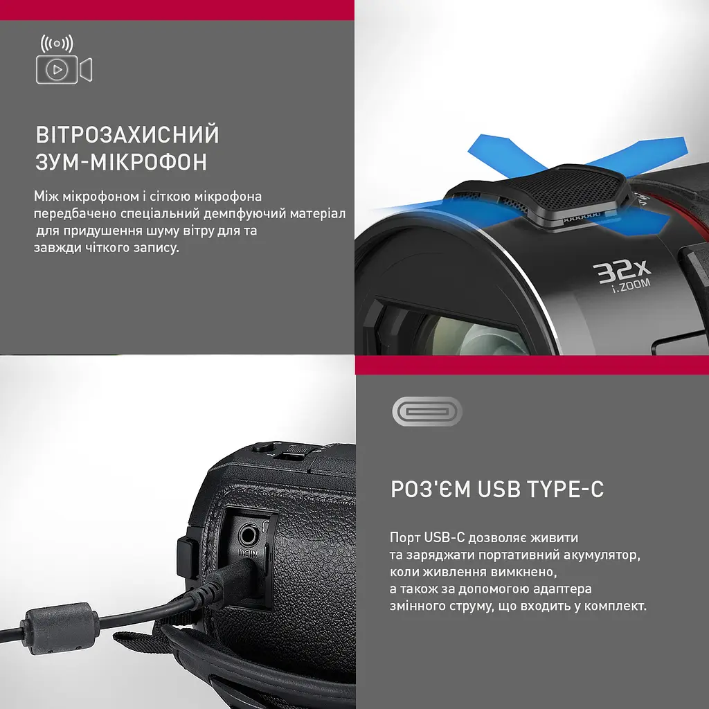 Цифрова відеокамера Panasonic HC-VX3E-K - фото 4