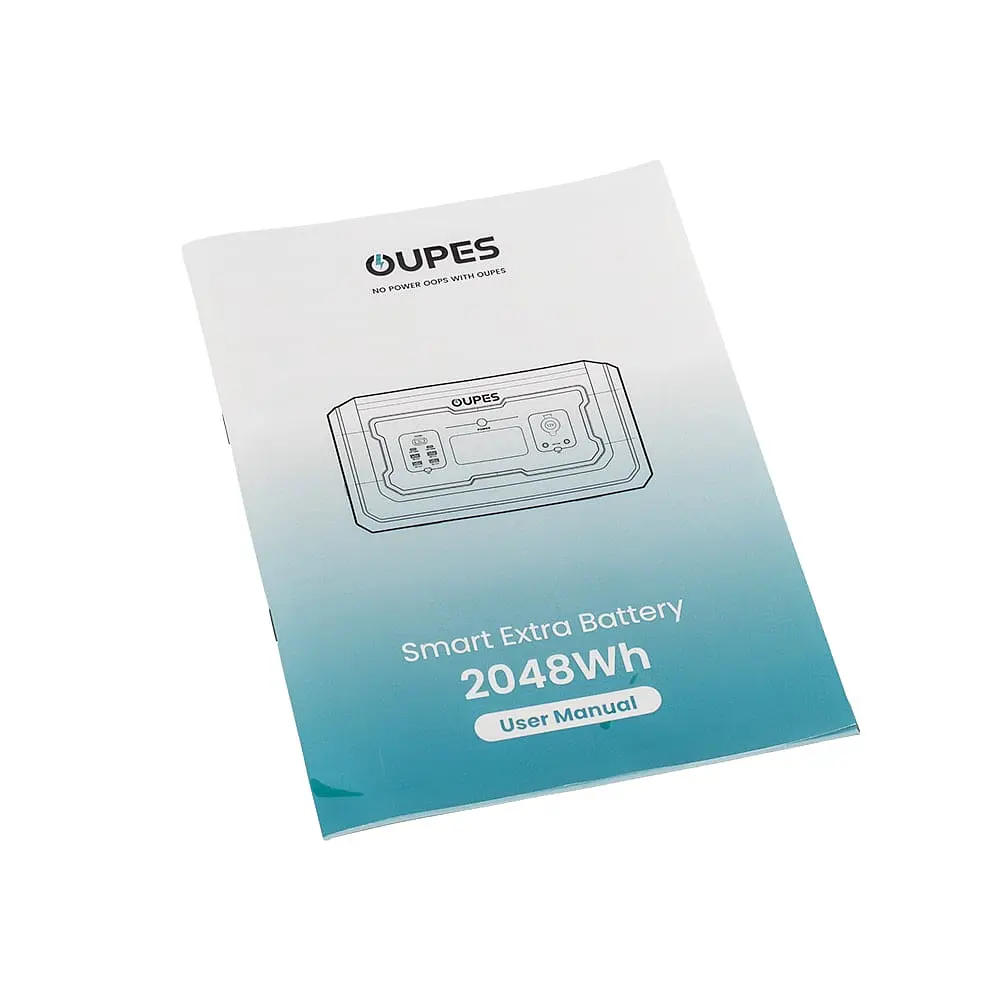 Додаткова батарея OUPES S2-BAT 2048Wh LiFePO4 для портативної зарядної станції Mega 1 S1 (42-00305) - фото 12
