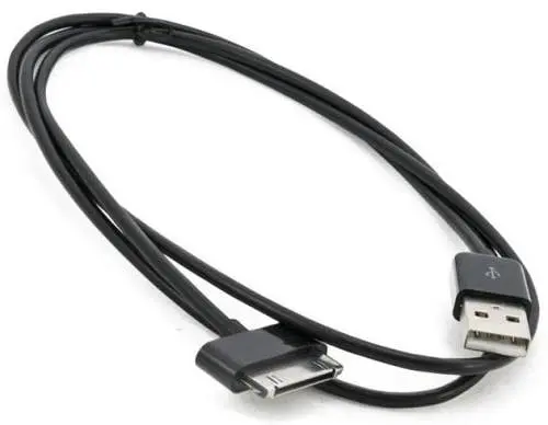 Кабель USB AM - Samsung 30-pin, 1 м, чорний, Extradigital (KBD1643) - фото 2
