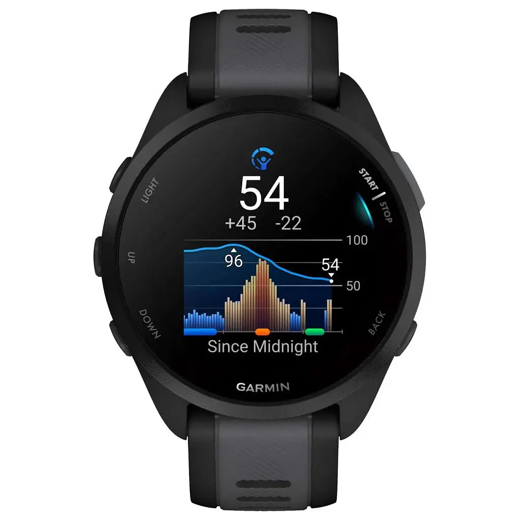 Смарт-годинник Garmin Forerunner 165 Music, Black/Slate Grey, GPS (010-02863-30) - фото 8