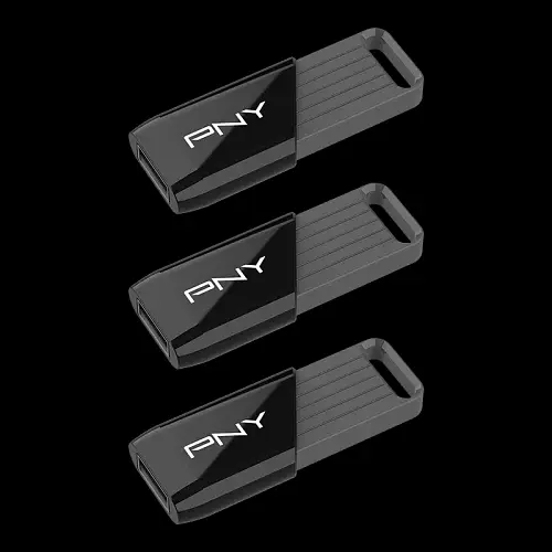 Флеш-накопичувач USB 128Gb Attaché X, Black, USB 3.2 Gen 1, до 130 МБ/с PNY teh0029154 - фото 3