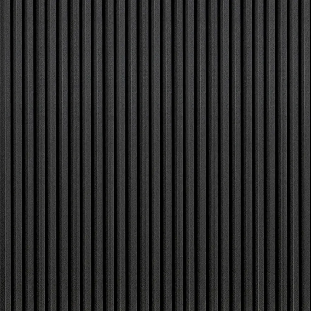 Декоративна стінова рейка Sticker Wall 160x23x3000мм (D) SW-00001532 Чорна - фото 6
