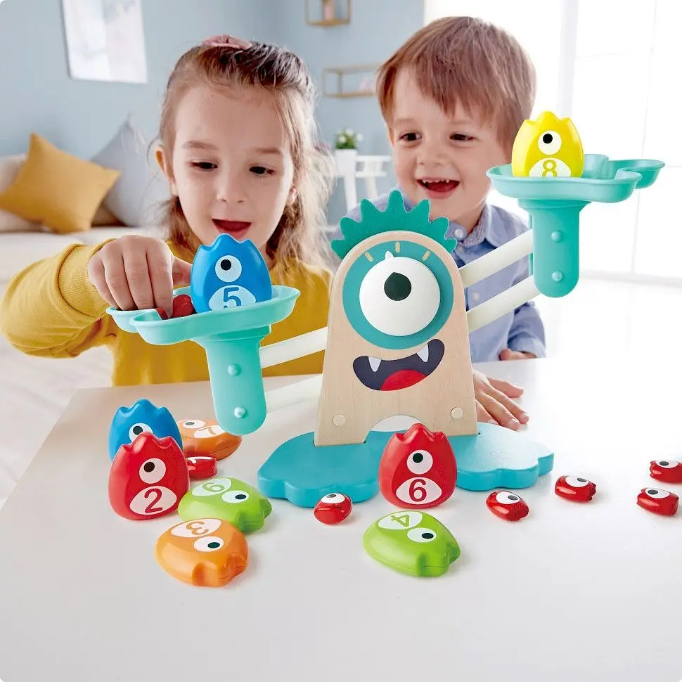 Игровой набор Hape Учебные весы Монстроматематика (E0511) - фото 4