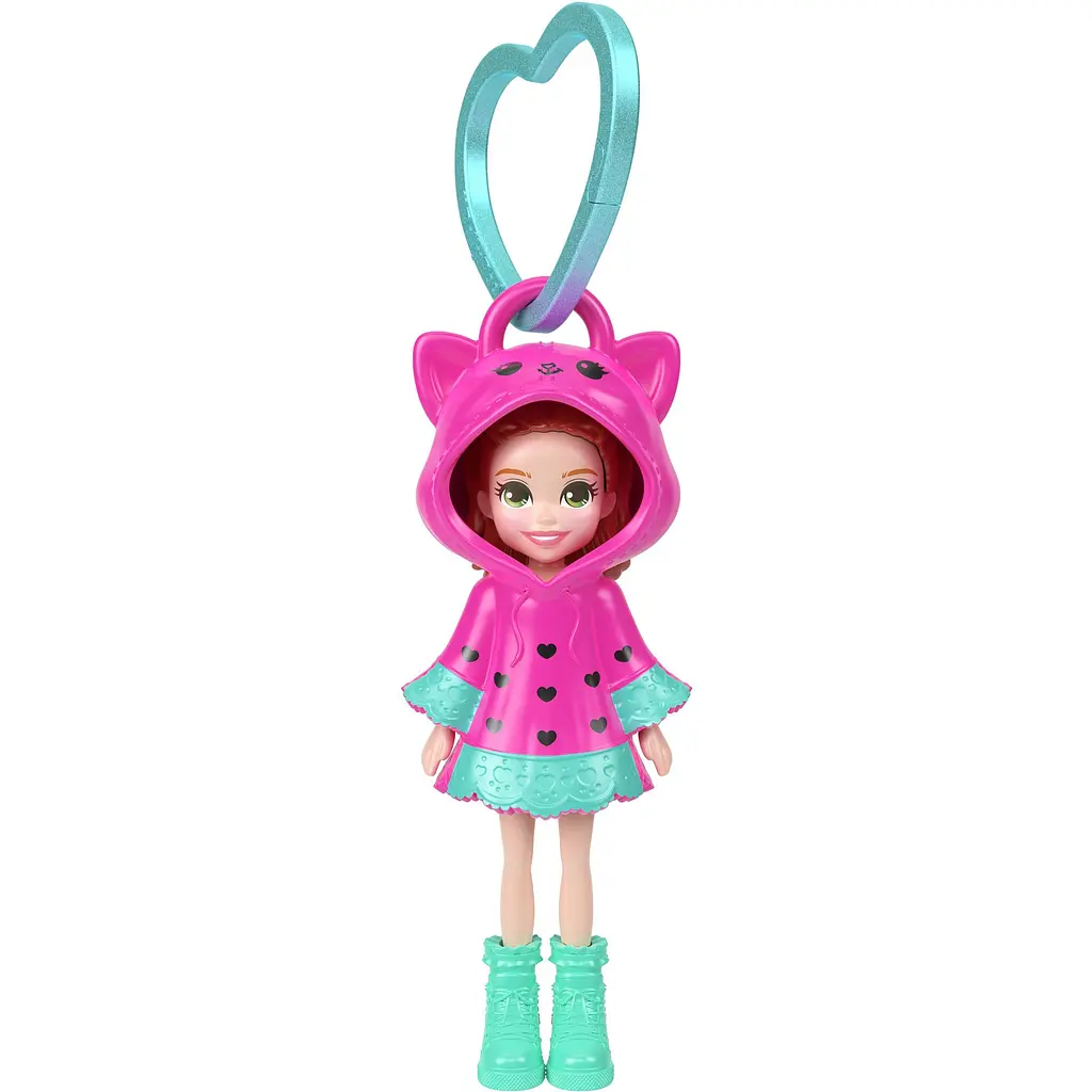 Мінілялька-брелок Polly Pocket у худі в асортименті (JMN38) - фото 4