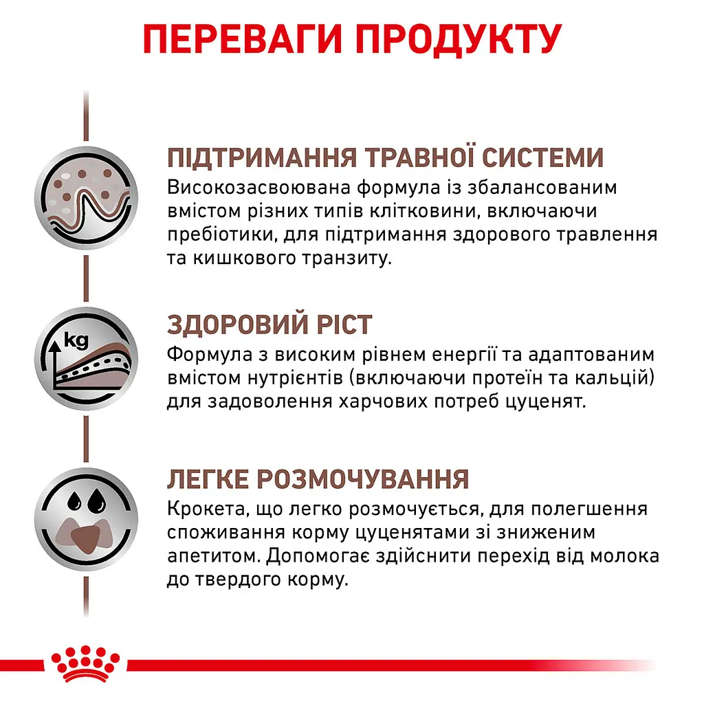 Сухий дієтичний корм для кошенят Royal Canin Gastrointestinal Kitten при порушенні травлення, 2 кг (1228020) - фото 8
