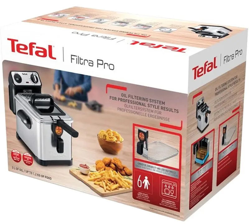 Фритюрниця Tefal Filtra Pro FR511170 (7158407) - фото 4